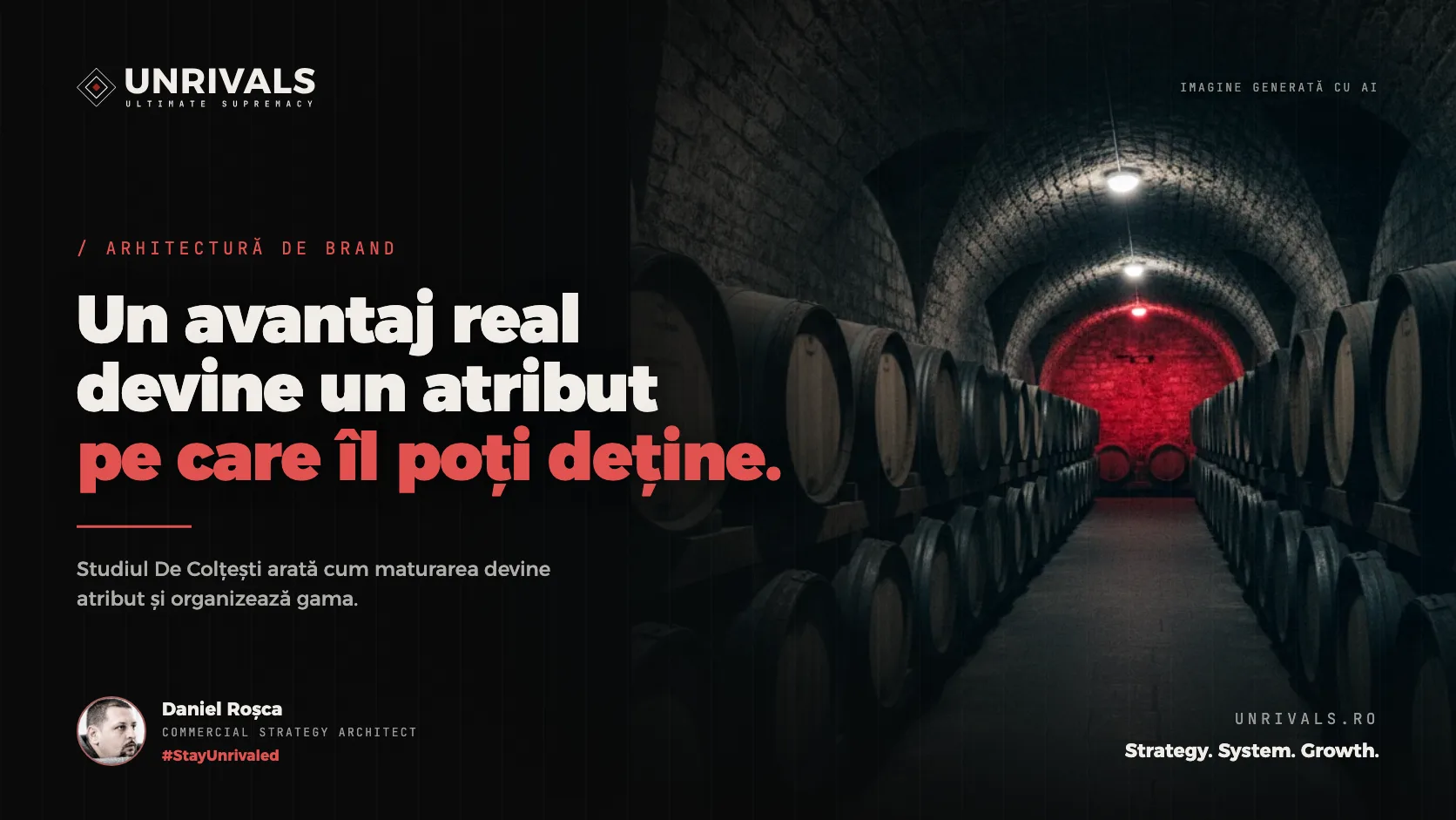 Arhitectura de Brand: cum transformi un avantaj real într-un atribut pe care îl poți deține