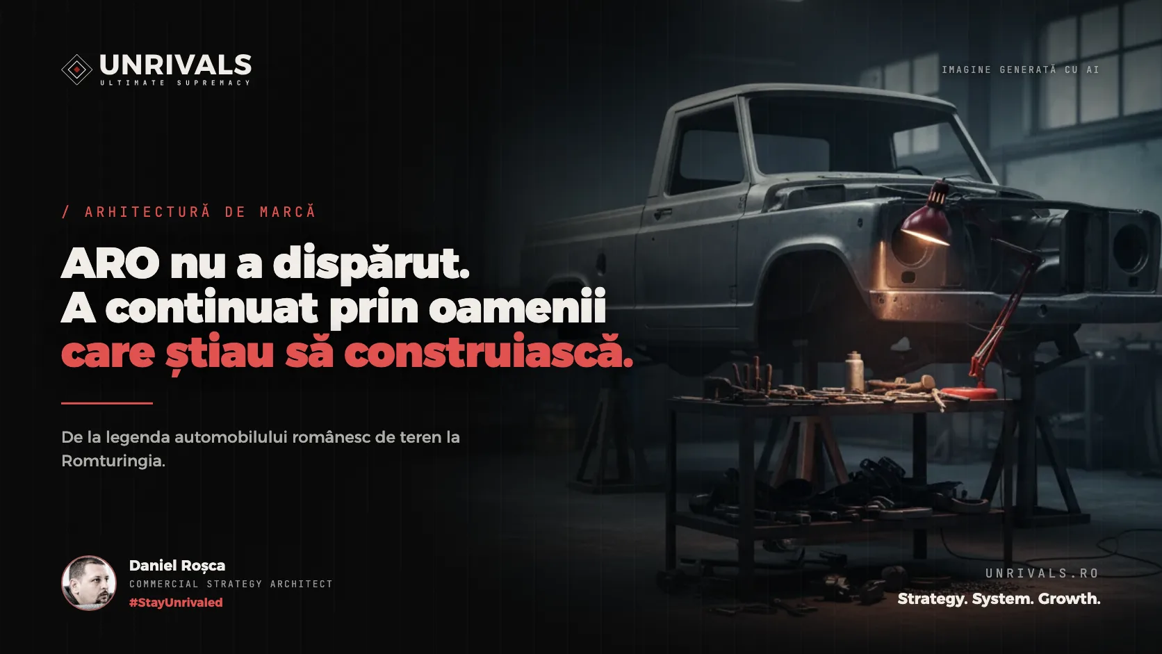 ARO nu a dispărut. A continuat prin oamenii care știau să construiască