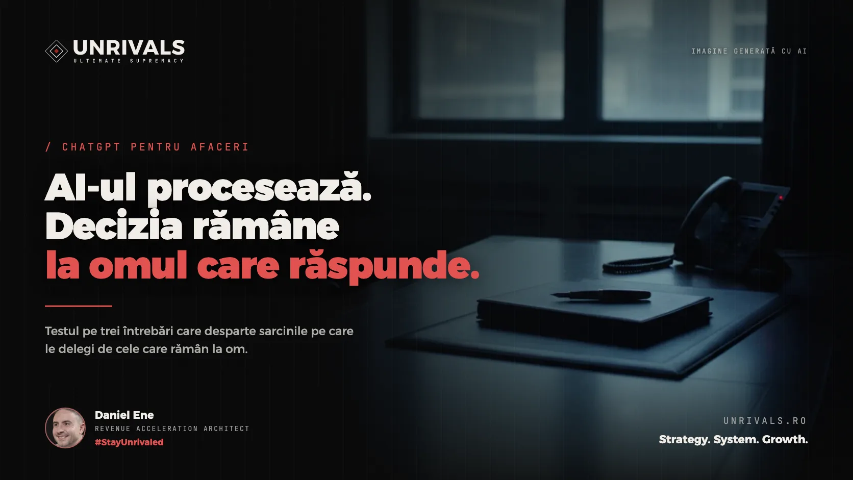 ChatGPT pentru afaceri: ce delegi și ce nu