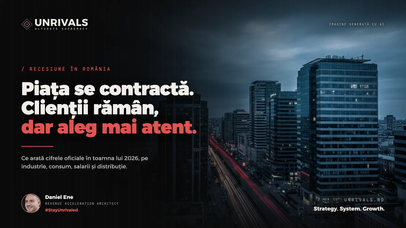 Recesiune în România: ce arată cifrele oficiale în toamna lui 2026