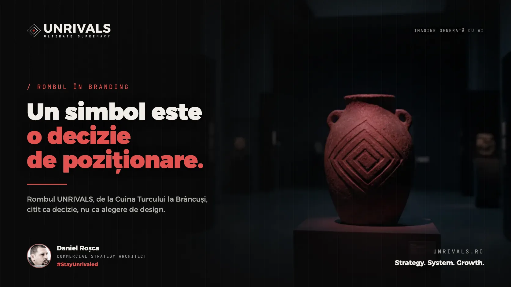 Rombul în branding și decizia de poziționare din spatele unui simbol