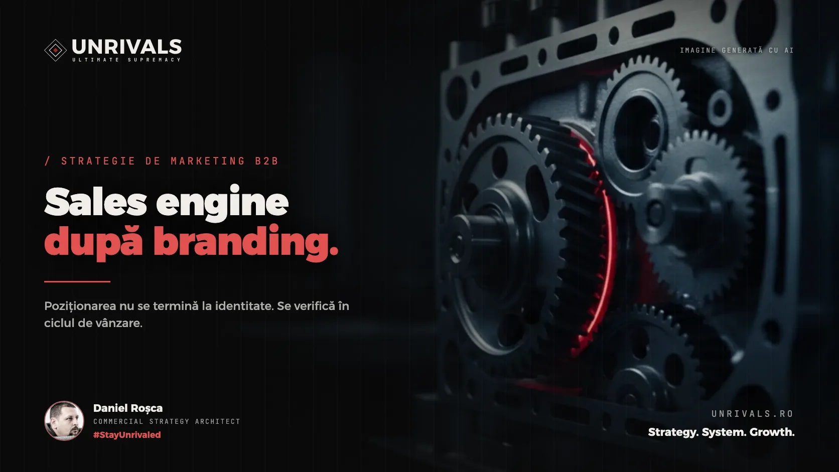 Sales engine după branding: ciclul de vânzare ca probă