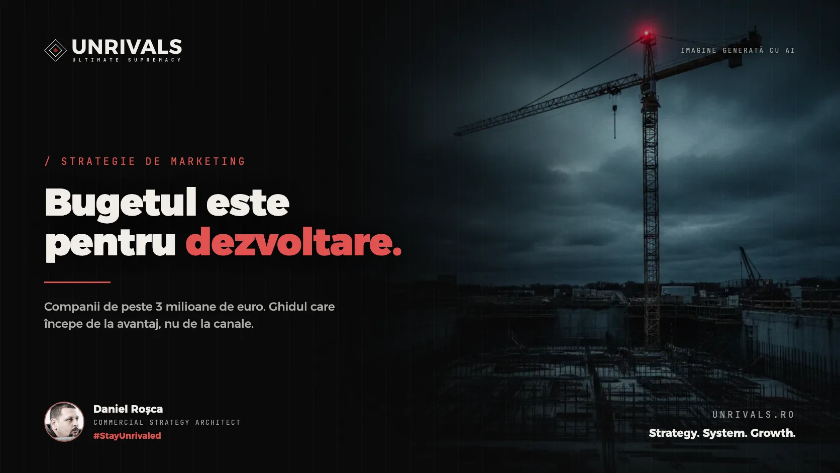 Strategie de marketing: ghidul pentru companii de peste 3 milioane de euro