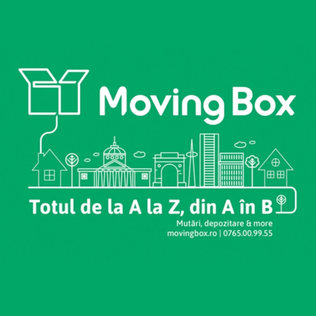 Banner MovingBox de brand: „Totul de la A la Z, din A în B”
