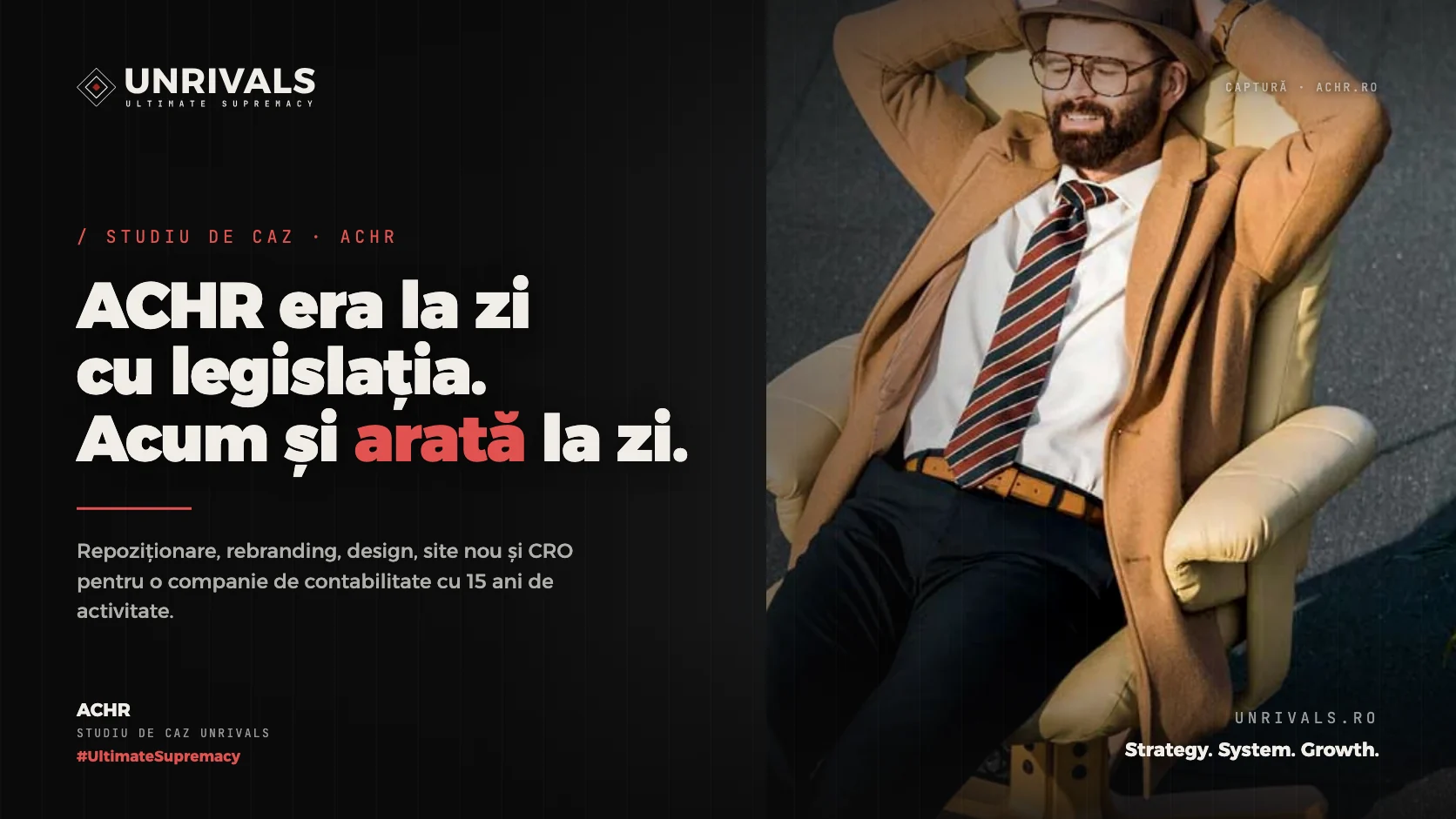Coperta studiului de caz ACHR
