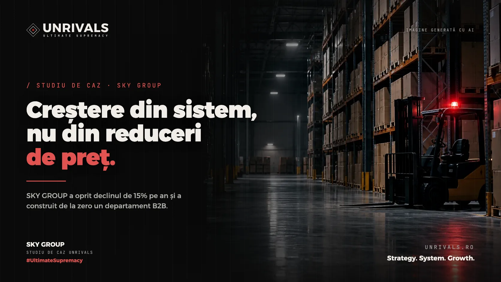Coperta studiului de caz SKY GROUP