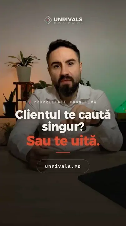 Copertă video: „Clientul te caută singur? Sau te uită.
