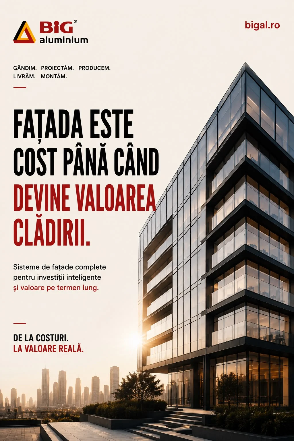 Poziționare strategică BIG ALUMINIUM: valoare creată și responsabilitate unică pentru fațade