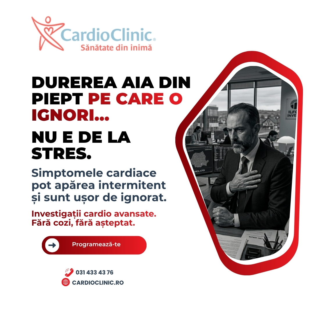 Cardio Clinic creative, 2026, the Radu avatar