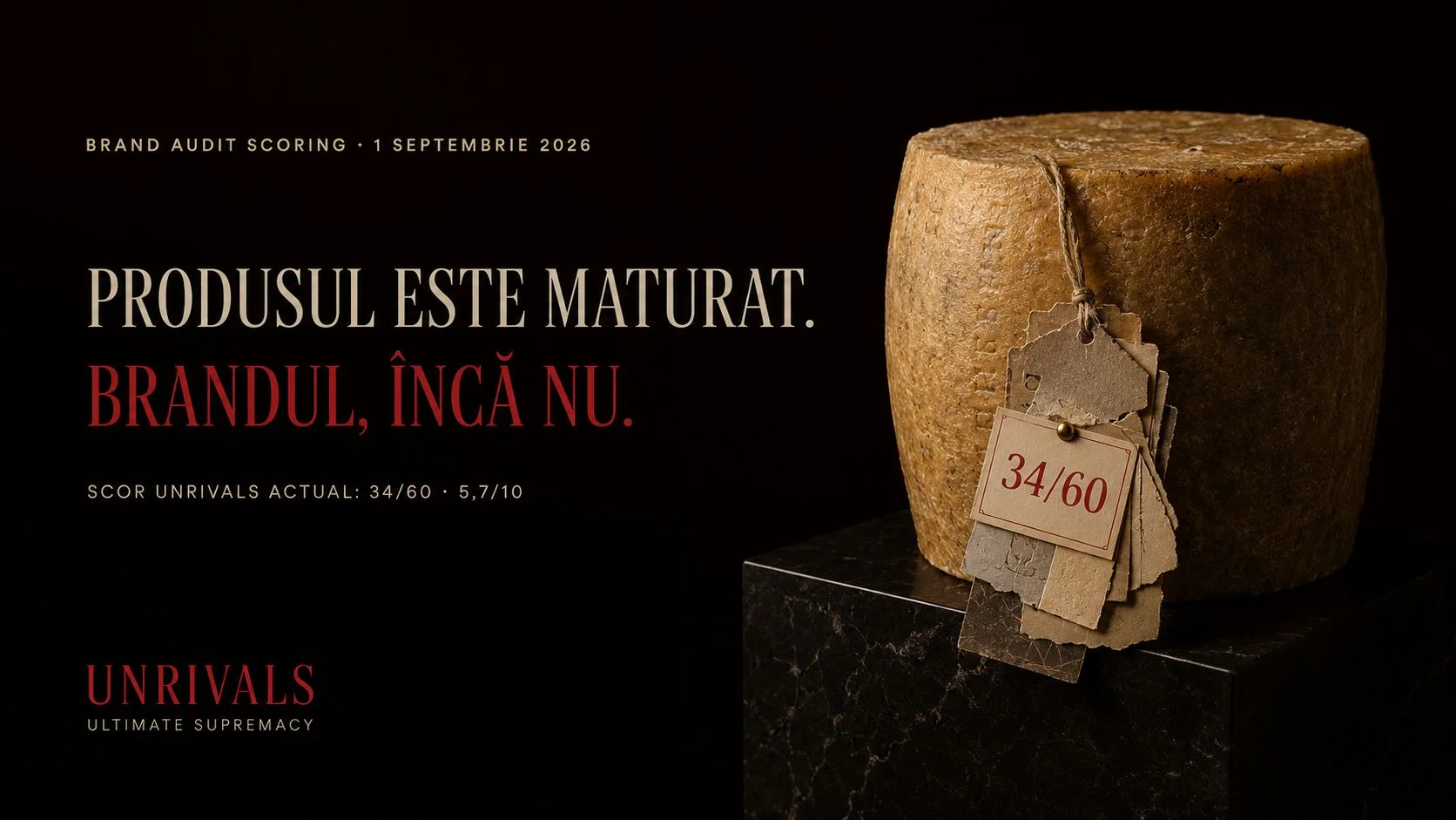 Brand Audit Scoring De Colțești: „Produsul este maturat. Brandul, încă nu.”
