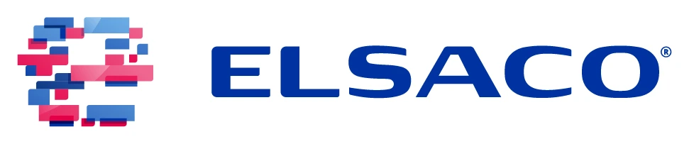 Logo ELSACO, așa cum este publicat în kitul media elsaco.com